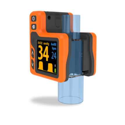 Monitor WTL RICap@ Rapid Portable Capnography Monitor End-of-breath carbon dioxide monitor WTL RICap Rapid portable capnography monitor