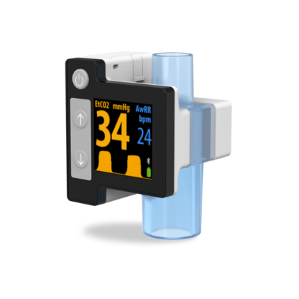 End-of-breath carbon dioxide monitor WTL CapnoCOP capnography system