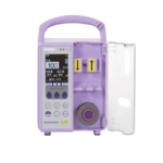 Enteral feeding pump, portable medical nutrition infusion pump with color LCD screen. Used for hospital and clinic enteral nutrition support, continuous feeding control, rechargeable battery, multiple alarm functions. E-Jay Medical enteral feeding equipment.