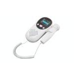 KZC-C1 Series Fetal Doppler: high-sensitivity probe, clear sound, large LCD, low ultrasound dosage, available in 4 models with AA or rechargeable battery.