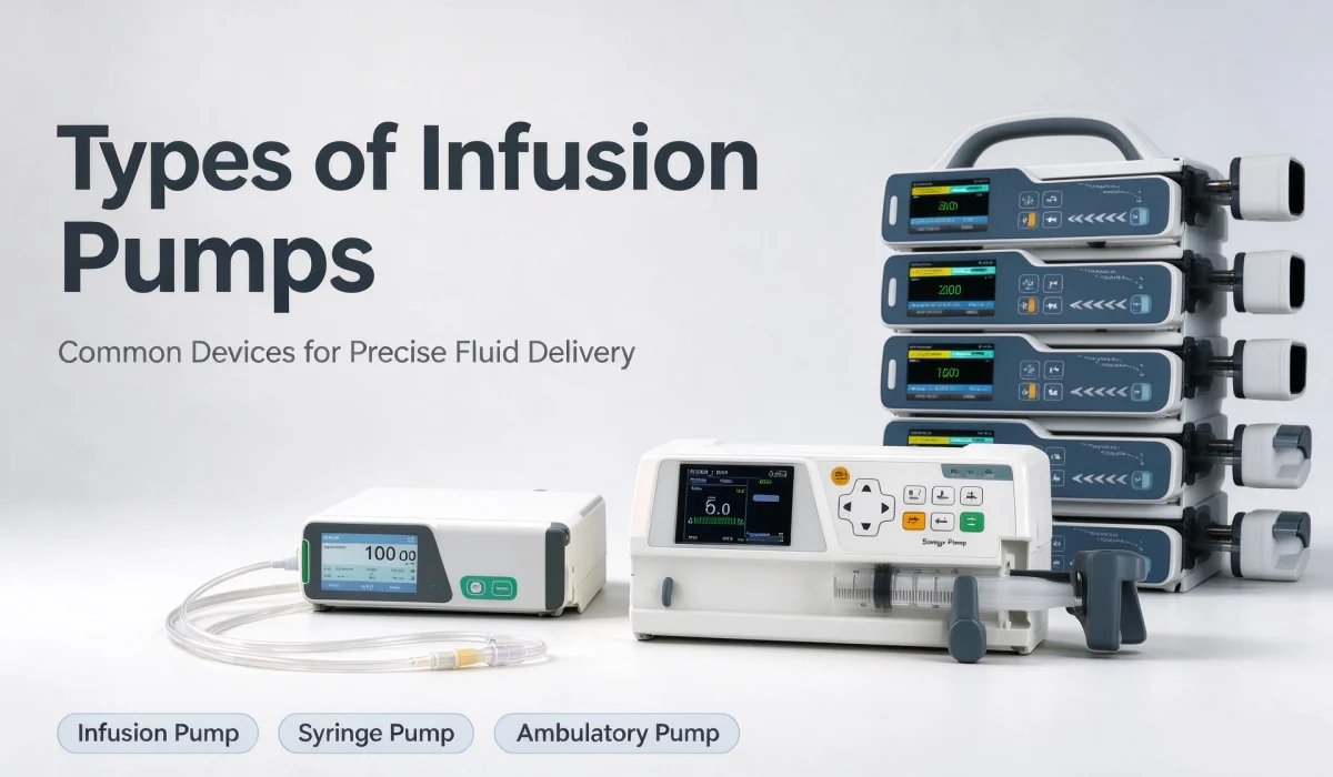 What Are the Different Types of Infusion Pumps Available on the Market?